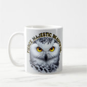 Snowy Owl Fierce Majestic Beautiful Kaffeetasse (Links)