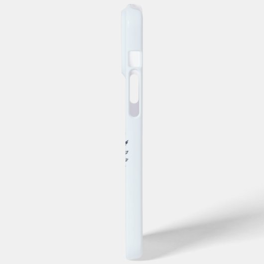 Snowy Owl in der Mitte eines Swoop Case-Mate iPhone Hülle (Rückseite / Links)