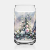 Snowy Owl in Moonlit Wintergarten Dosenglas (Rechts)