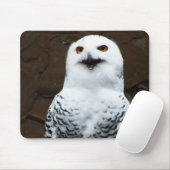 Snowy Owl mpcn Mousepad (Mit Mouse)