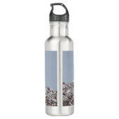 Snowy Owl on Snells Edelstahlflasche (Rückseite)