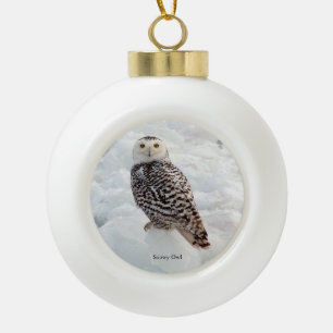 Snowy Owl Ornament