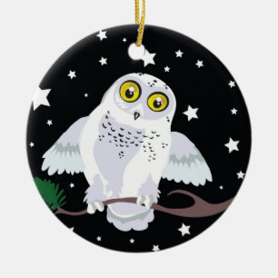 Snowy Owl Ornament