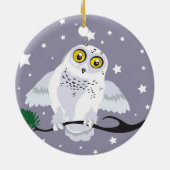 Snowy Owl Ornament (Hinten)