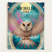 Snowy Owl Planner Planer (Vorderseite)