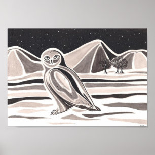 Snowy Owl poster