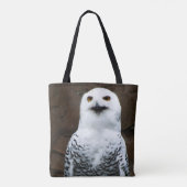 Snowy Owl stcnm Tasche (Rückseite)