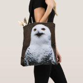 Snowy Owl stcnm Tasche (Von Nahem)