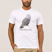 Snowy Owl T - Shirt (Vorderseite)