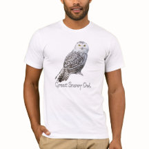 Snowy Owl T - Shirt