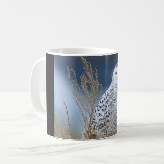 Snowy Owl Tasse (Vorderseite Links)