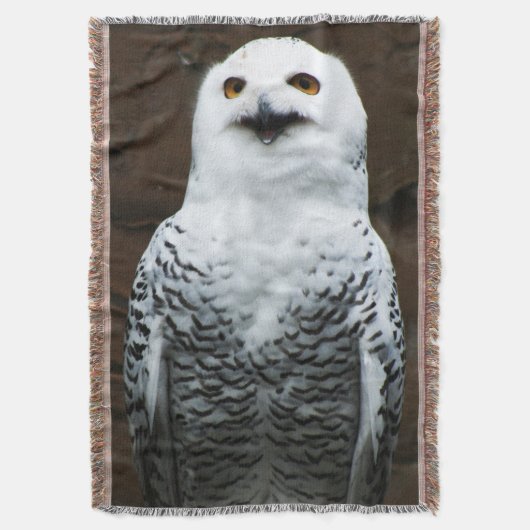 Snowy Owl tbcna Decke (Vorderseite Vertikal)