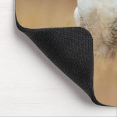 Snowy Owl Themed Mouse Pad Mousepad (Ecke)