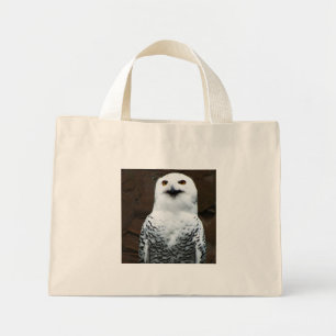 Snowy Owl ttcsm Mini Stoffbeutel