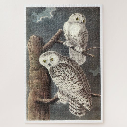 Snowy Owl von Audubon Puzzle (Vertikal)