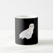 Snowy Owl White Hooter Bird of Night Kaffeetasse (Mittel)