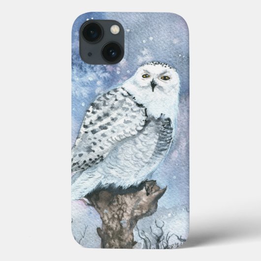 Snowy Owl Wildlife Case-Mate iPhone Hülle (Rückseite)