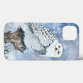 Snowy Owl Wildlife Case-Mate iPhone Hülle (Rückseite (Horizontal))