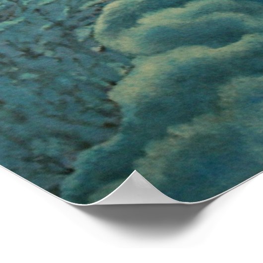 Snowy Owl Witz Poster (Ecke)