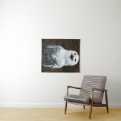 Snowy Owl wtcna Wandteppich (Beispiel (Horizontal))