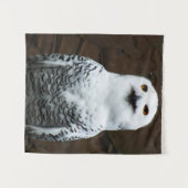 Snowy Owl wtcnm Wandteppich (Vorderseite (Horizontal))