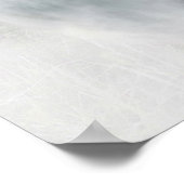 Snowy Owlet Poster (Ecke)