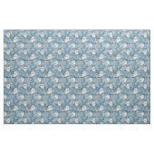 Snowy Owls auf Blue Stoff (Fat Quarter (45,7 x 55,9 cm))