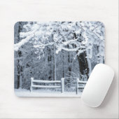 Snowy-Paradies Mousepad (Mit Mouse)