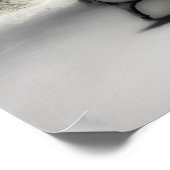 Snowy Park Poster (Ecke)