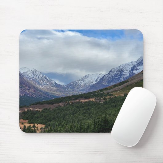 Snowy Peak Valley Mousepad (Mit Mouse)