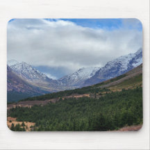 Snowy Peak Valley Mousepad
