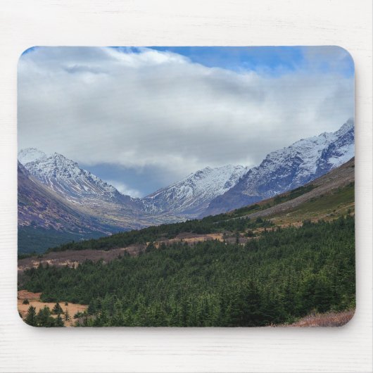 Snowy Peak Valley Mousepad (Vorne)