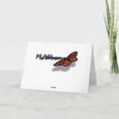 Snowy Pine Cone II Winterlandfotografie Dankeskarte (Rückseite)