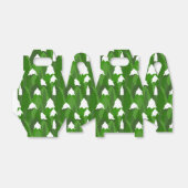 Snowy Pine Forest Geschenkschachtel (Ungefaltet)