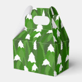 Snowy Pine Forest Geschenkschachtel (Vorderseite)