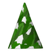 Snowy Pine Forest Partyhütchen (Rechts)