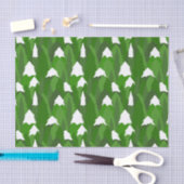 Snowy Pine Forest Seidenpapier (Handwerk)