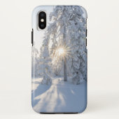 Snowy Pine Tree Case-Mate iPhone Hülle (Rückseite)