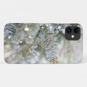 Snowy Pine Winter Case-Mate iPhone Hülle (Rückseite (Horizontal))