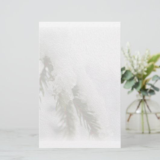 Snowy Pines Briefpapier (Stehend Vorderseite)