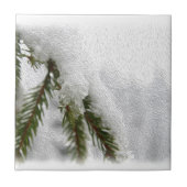 Snowy Pines Fliese (Vorderseite)