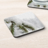 Snowy Pines Untersetzer (Linke Seite)