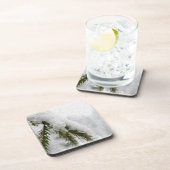 Snowy Pines Untersetzer (Rechte Seite)