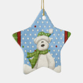 Snowy Polar Bear Ornament (Rechts)