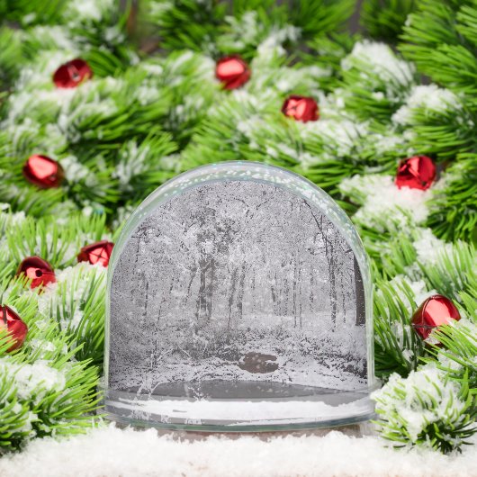 Snowy Pond Snow Globe Schneekugeln (Weihnachten)