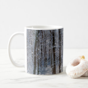 Snowy Poplar Forest I Kaffeetasse