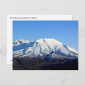 Snowy Range nahe am Berg St. Helens Postcard Postkarte (Vorne/Hinten)