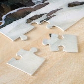 Snowy ravine painting Aquarell Puzzle (Seite)