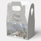 Snowy ravine watercolor geschenkschachtel (Geöffnet)