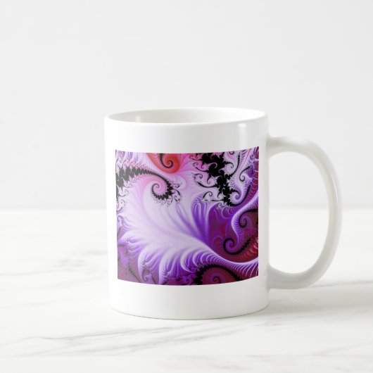 Snowy-Rebe-Fraktal-Tasse Kaffeetasse (Rechts)